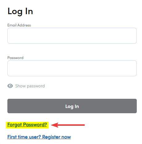 Login Screen - Student Portal.png